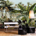 beibehang Custom Mural Photo Wallpaper Large Wall Sticker Tropical Rainforest Green Coconut Tree Plant Background