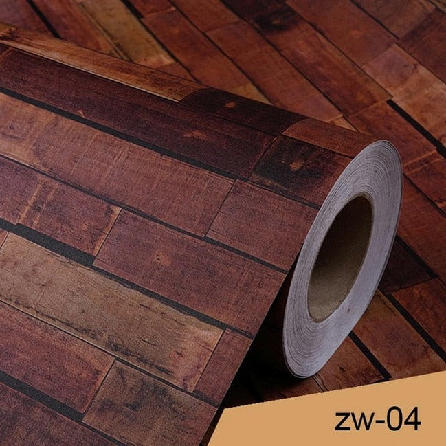 3D Vinyl Brick Pattern Wallpaper 0.4x3M Waterproof Wall Sticker for Bathroom Kitchen Living Room Modern Home Decor