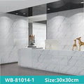 Self Adhesive Waterproof Floor Decals 30*30cm Ceramic Tile Contact Paper Easy Application Kitchen Living Room Wallpaper Stickers